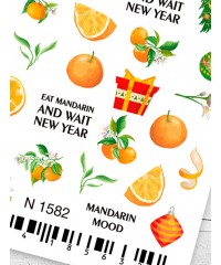 Слайдер Новогодний Апельсин N1582