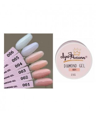 Камуфлирующий гель Луи Филипп Nude Diamond Gel 01-06, 1шт 15 гр.