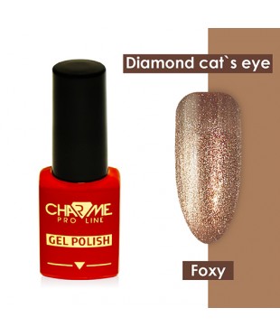 Гель-лак ШАРМ Diamond cat's eye gel foxy