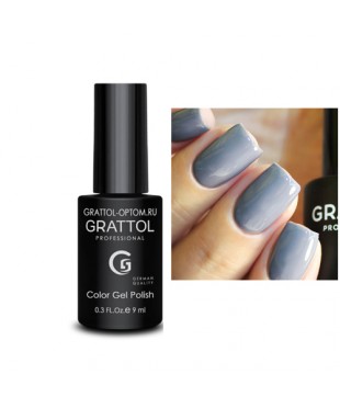 Гель-лак GRATTOL 18 Grey (Серый)