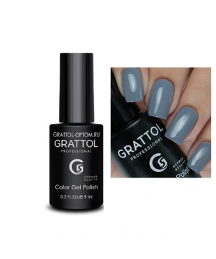 Гель-лак GRATTOL 19 Pastel Grey (Пастельно-Серый)
