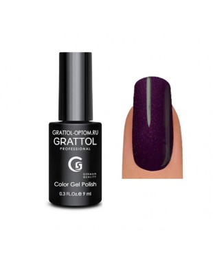 Гель-лак GRATTOL 91 Shining Purple (Сияющий Фиолетовый)