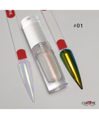 Жидкая пудра для дизайна ногтей Солнечный лайм, 3 мл