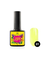 Гель-лак TNL Summer Jam 01 - светло-желтый, 10 мл.