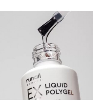 Жидкий полигель Liquid Polygel Runail Expert №200, 18 мл флакон