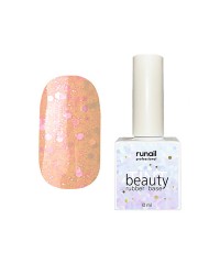 Каучуковая цветная база RUNAIL beautyTINT (glitter mix), 10 мл №6770