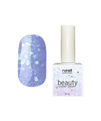 Каучуковая цветная база RUNAIL beautyTINT (glitter mix), 10 мл №6776