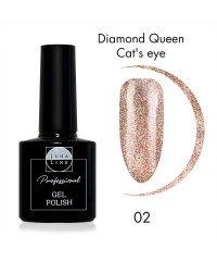 Гель-лак LunaLine Diamond Queen Cat’s eye 02