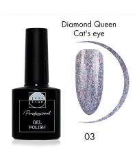 Гель-лак LunaLine Diamond Queen Cat’s eye 03