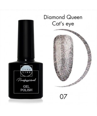 Гель-лак LunaLine Diamond Queen Cat’s eye 07