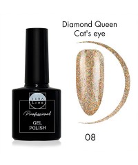 Гель-лак LunaLine Diamond Queen Cat’s eye 08