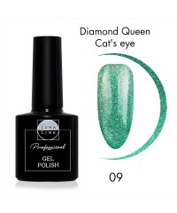 Гель-лак LunaLine Diamond Queen Cat’s eye 09