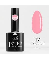 Гель-лак LunaLine One Step однофазный (рекомендовано для педикюра), розовый 17