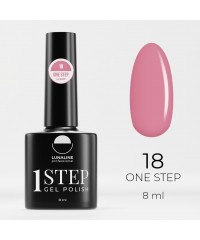 Гель-лак LunaLine One Step однофазный (рекомендовано для педикюра), розовый 18