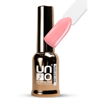 Гель-лак однофазный Uno Pedicure Line (Неоново-персиковый цвет) №24, 8 мл