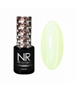 Гель-лак Nail Republic 308 Светлый желто-зеленый,10мл