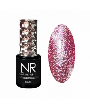 Гель-лак Nail Republic 379 жидкий кристалл Розовый,10мл