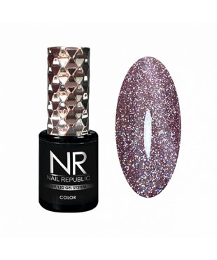 Гель-лак Nail Republic 416 Мерцающий розовый,10мл