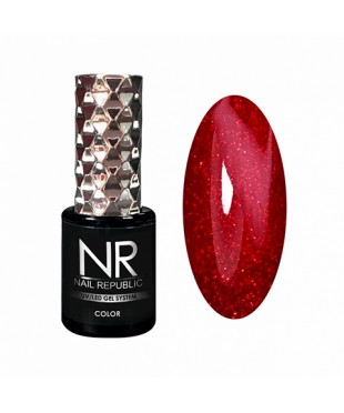 Гель-лак Nail Republic 432 Мерцающий рубин,10мл