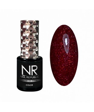 Гель-лак Nail Republic 434 Мерцающий лавовый,10мл