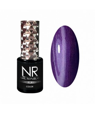 Гель-лак Nail Republic 501 CAT-effect Лиловый перламутр,10мл