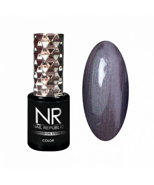 Гель-лак Nail Republic 503 CAT-effect Графитовый перламутр,10мл