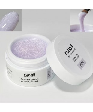 Моделирующий УФ-гель c шиммером AURORA SHINE, 15 г. №9824