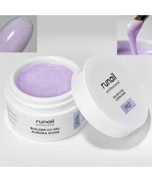 Моделирующий УФ-гель c шиммером AURORA SHINE, 15 г. №9827