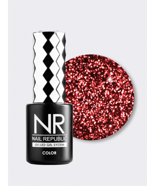 Гель-лак светоотражающий Nail Republic Flash №19, 10 мл.