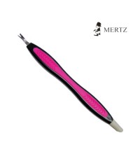 Нож для кутикулы + резинка MERTZ (A118)