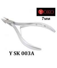 Кусачки для кутикулы YOKO YSK 003A с низкой пяткой 7 мм
