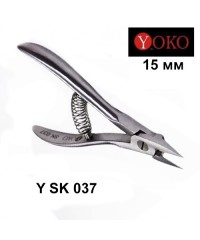 Кусачки педикюрные YOKO SK 037, 15 мм, для вросших ногтей