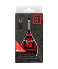 Кусачки для кутикулы Nippon Nippers N-01S-4, лезвие 4 мм. спиральная пружина