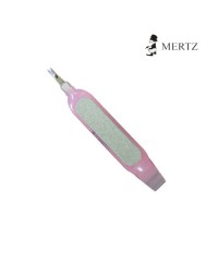 MERTZ, Нож для кутикулы + 2 пилки для ногтей разной абразивности A27
