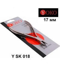 Кусачки YOKO YSK 018 для педикюра 17 мм