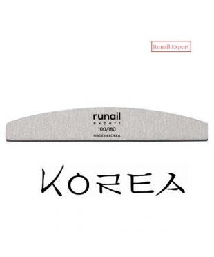 Профессиональная пилка для ногтей RUNAIL, 100/180 грит. пр-во Корея