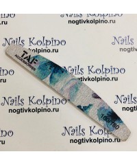 Пилочка для ногтей "TAF" цветная в индивидуальной упаковке 100/180