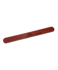 Пилка для ногтей тонкая 240/240 красная, на деревянной основе
