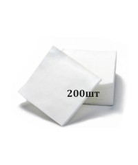 Салфетки маникюрные безворсовые 200 шт, 5х5 см