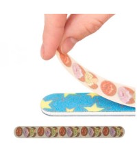 Пилка для ногтей с дизайном многослойная 100/180, Корея