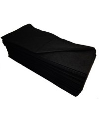 Полотенце пачка черное 35*70 (50 шт в пачке)