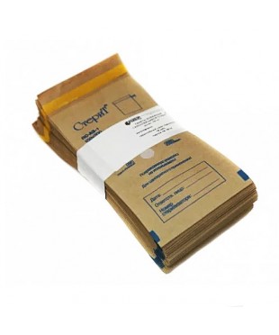 Пакет бумажный самоклеющийся "СтериТ" 100х200 мм, 100 шт