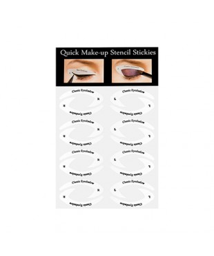 Наклейки-шаблоны для макияжа глаз H025-3, 32 пары
