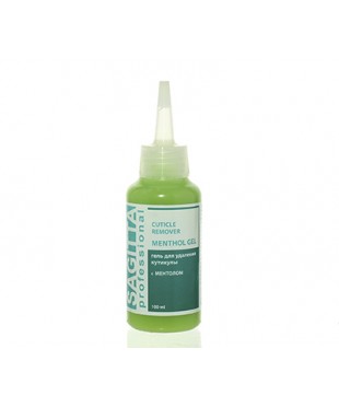 Гель для удаления кутикулы Sagitta, CUTICLE MENTOL GEL, 100 мл.