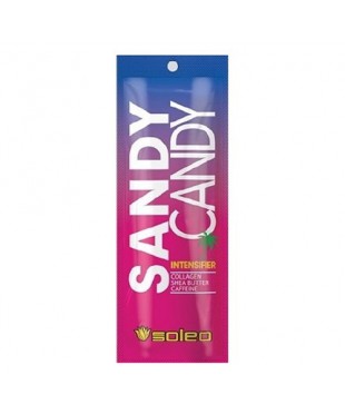 Soleo, Ускоритель загара Sandy Candy с коллагеном, маслом ши и кофеином, 15 мл